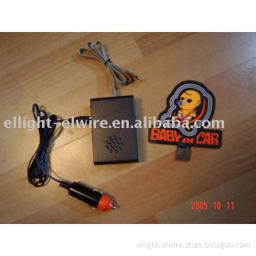 EL Car Sticker (100mmX95mm)